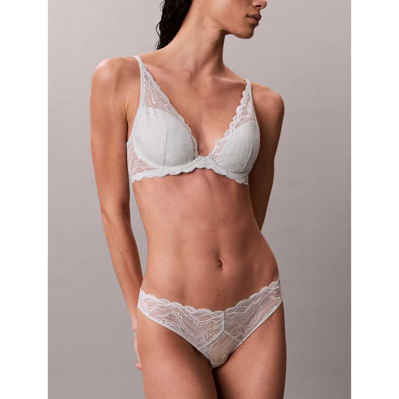 Calvin Klein Sensual Stretch Lace Bikini Brief image number 2